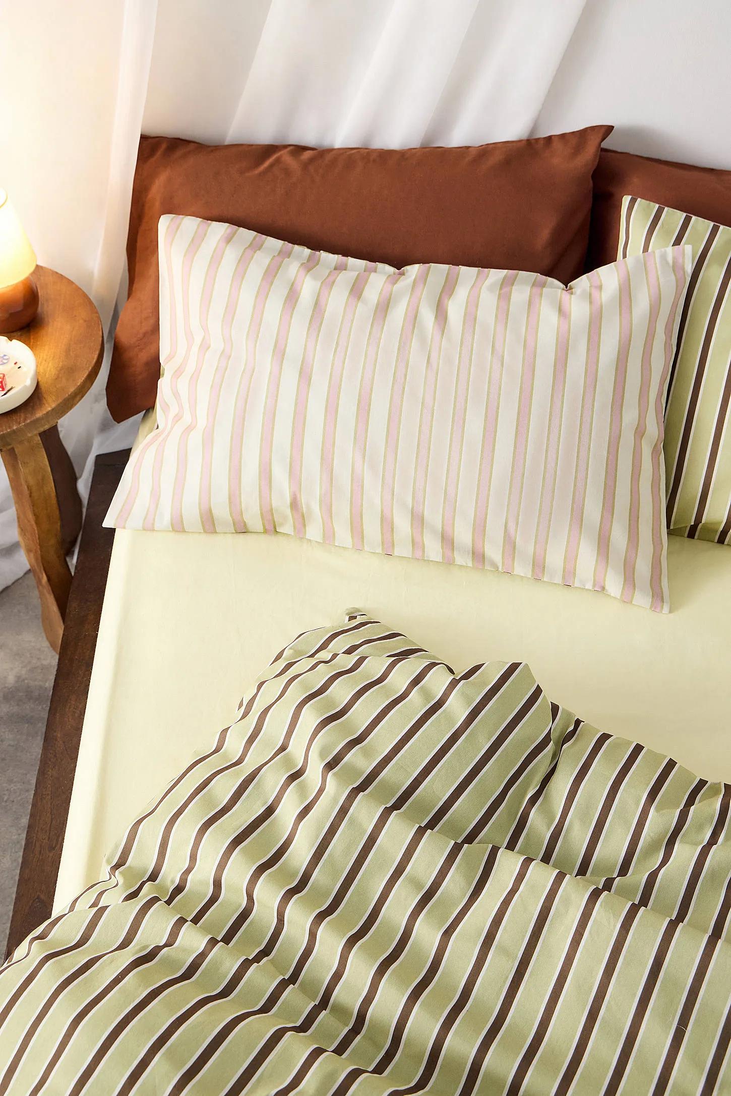 Sundae Stripe Reversible Duvet Set 6