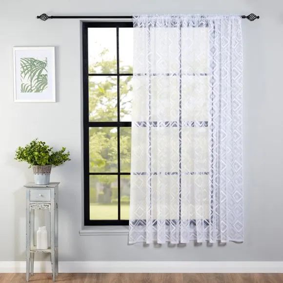 By the Metre Maroc Lace Voile 2
