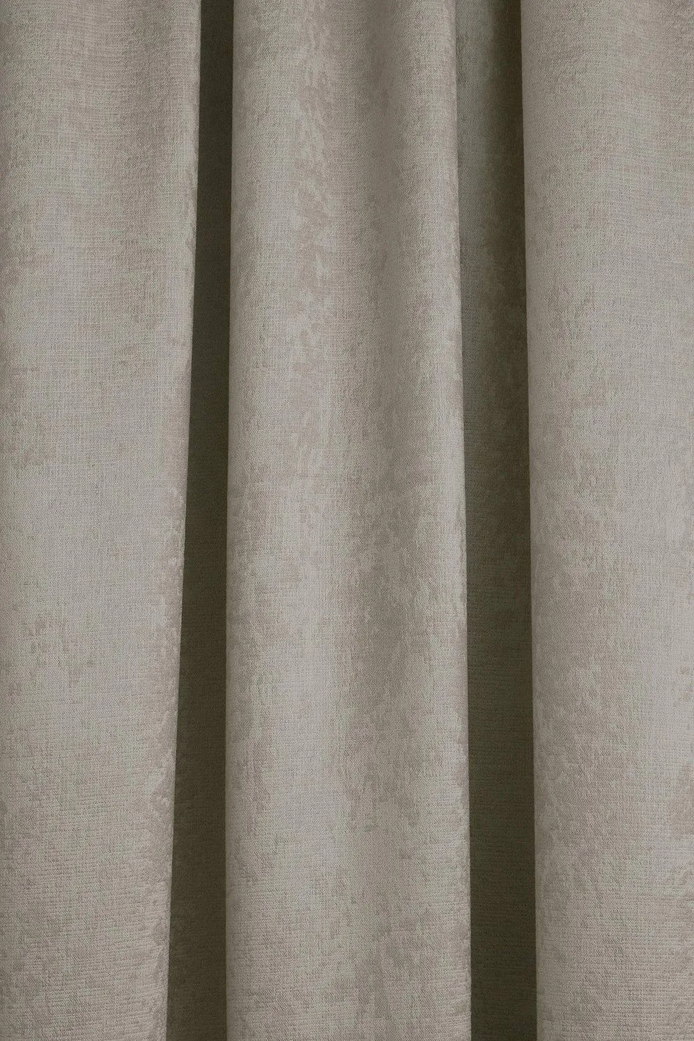 Fusion 'Galaxy' Pair of Light Reducing Thermal Effect Pencil Pleat Curtains in Natural 3