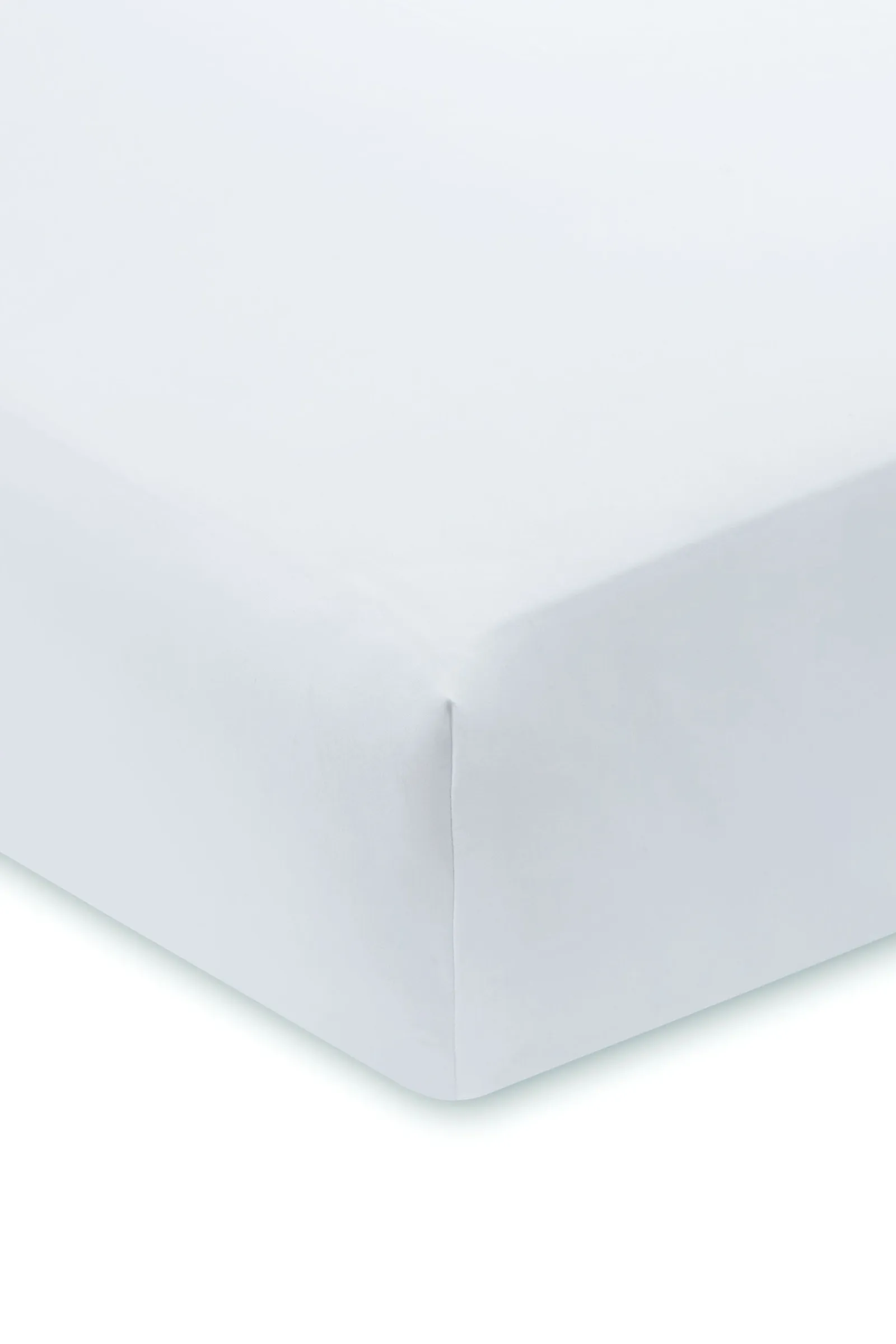 Bianca Luxury 800 Thread Count Cotton Sateen Fitted Sheet in White 2