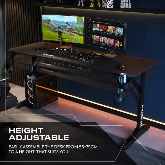 X Rocker Cougar Gaming Desk 4