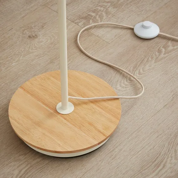 Emil Rattan 3 Light Adjustable Floor Lamp 4
