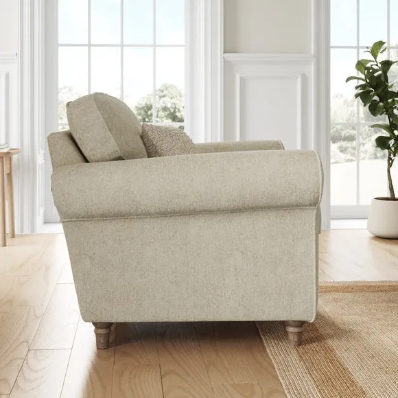 Flori Soft Chenille Armchair 2