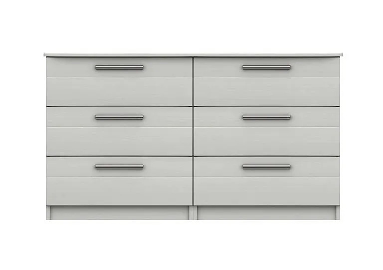 Victoria 6 Drawer Chest - White