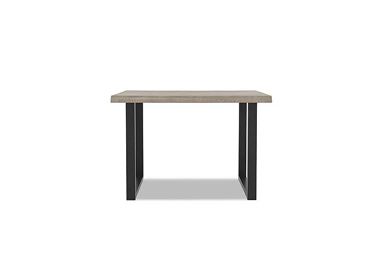 Hades Raw Edge Bar Table with U Shaped Legs - 140-cm - Vintage Grey