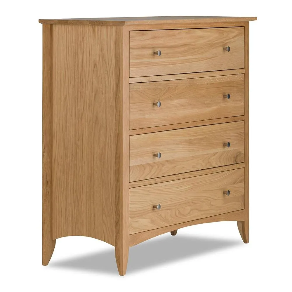 Statement Furniture Edward Hopper 4 Drawer Chest of Drawers in Brown