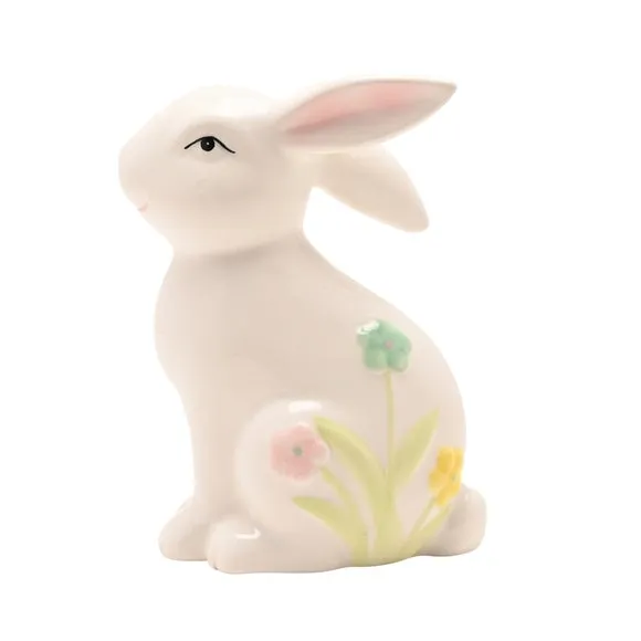 Eggstraordinary Gift Co. Bunny Floral Ornament 2