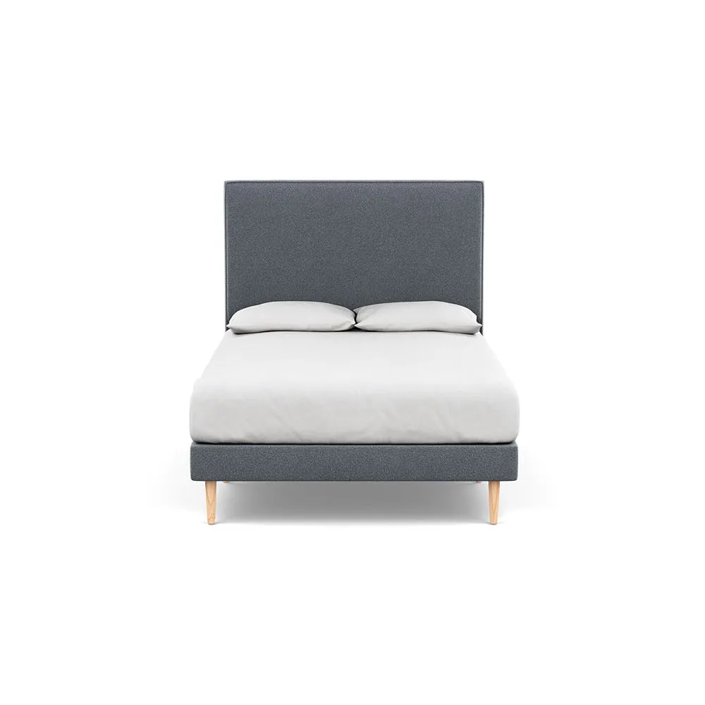 Heal's Newman Headboard Double Boucle Steel