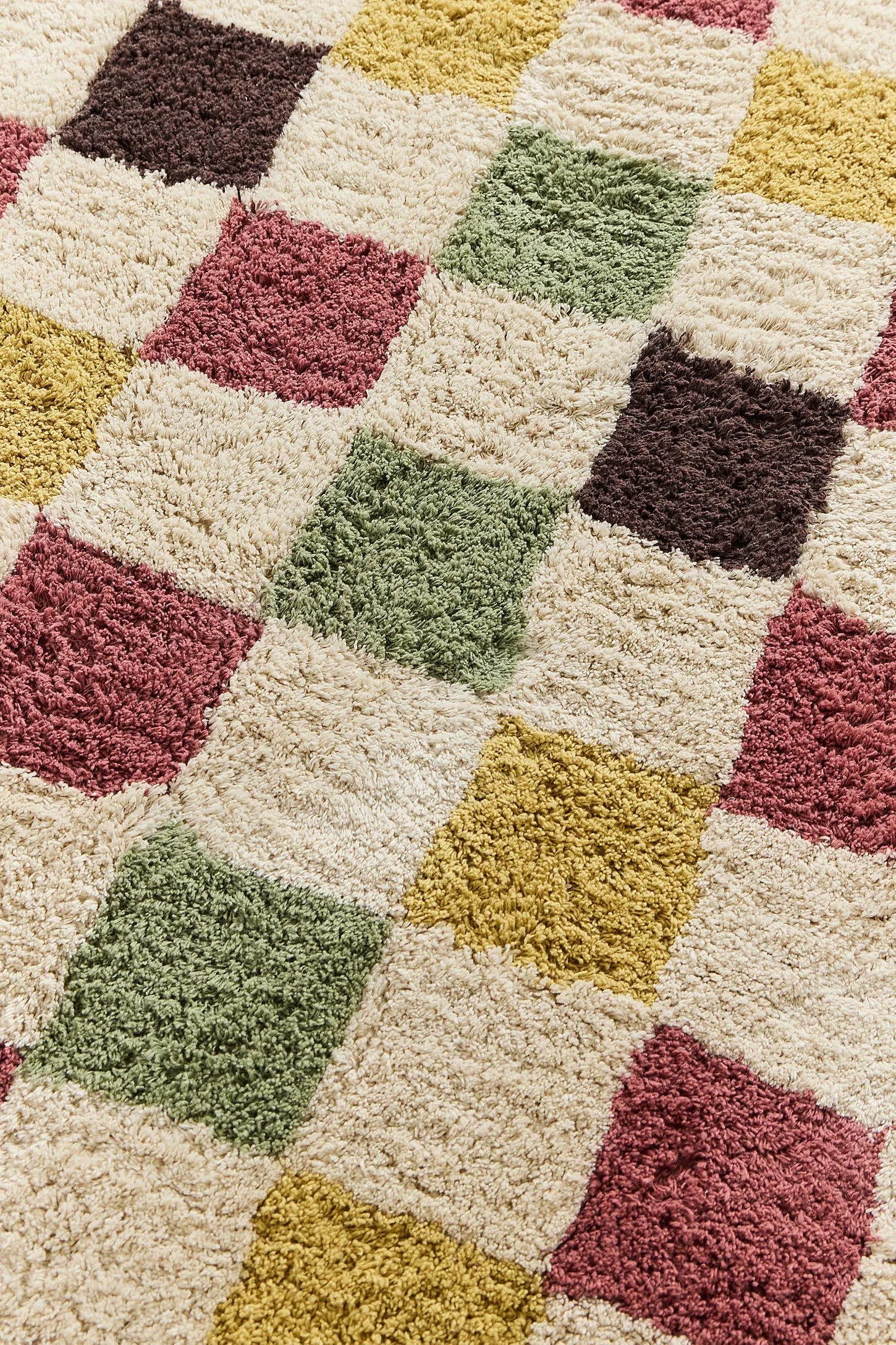 Diamond Shaggy 5x7ft / 150x210cm Rug 2