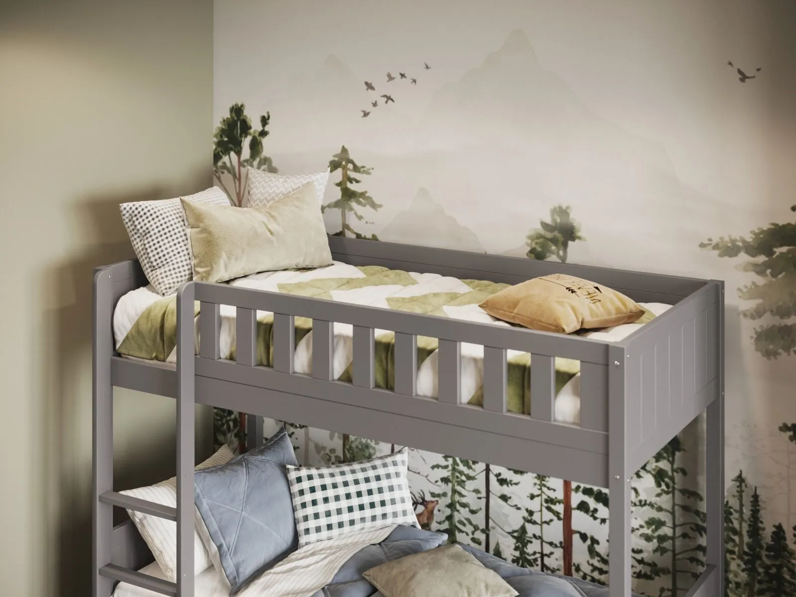 Flair Bea Shorty Bunk Bed in Grey 4