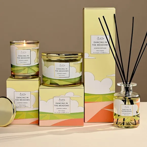 The London Wax Co Dancing In The Meadows Multi Wick Candle 3