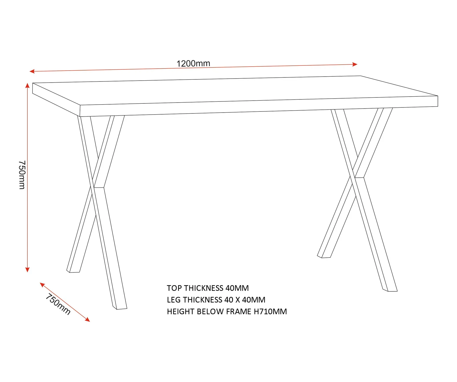 Seconique Buxton Dining Bench Set in Light Oak 6
