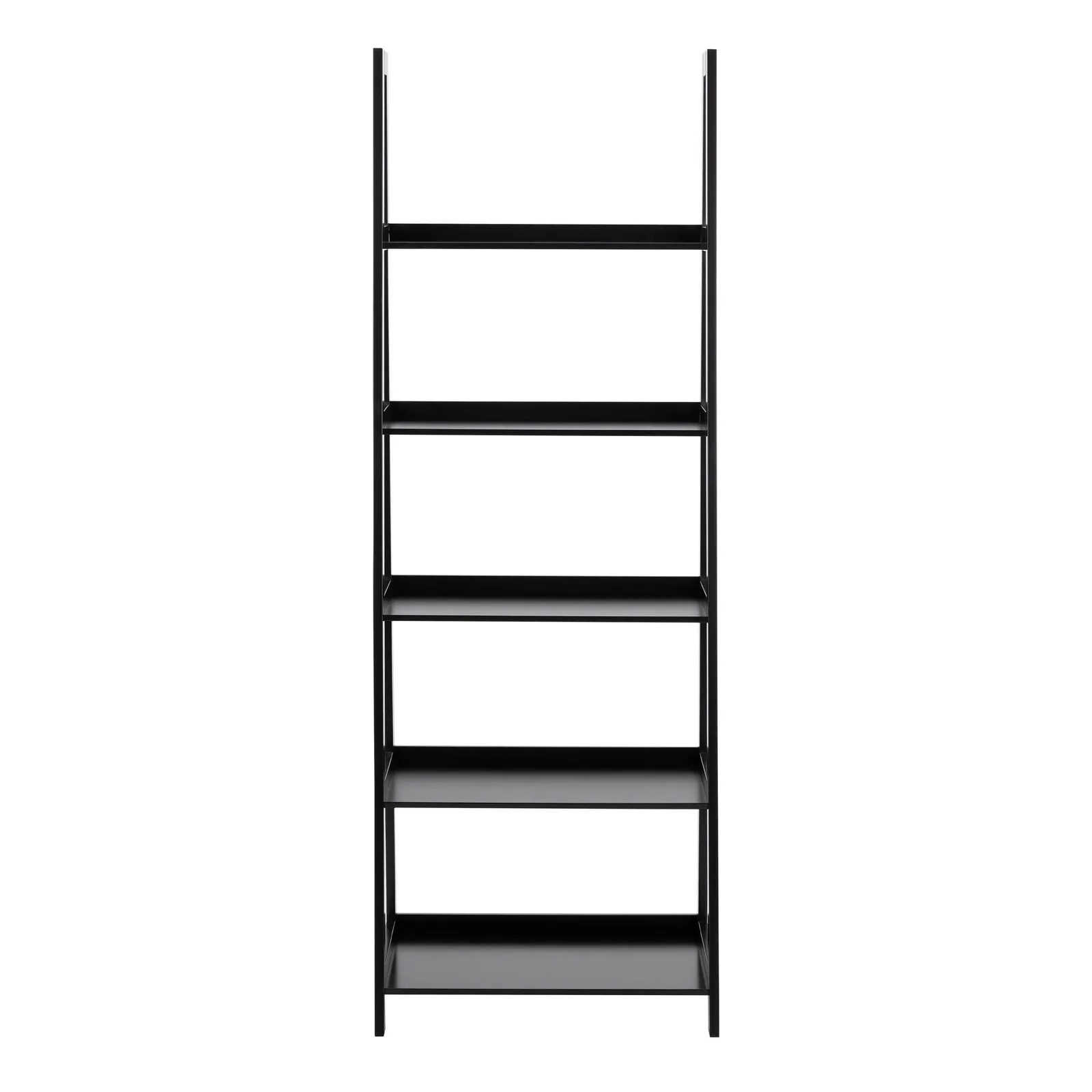 Furniture To Go Wally Bookcase with 5 Shelves in Black 2