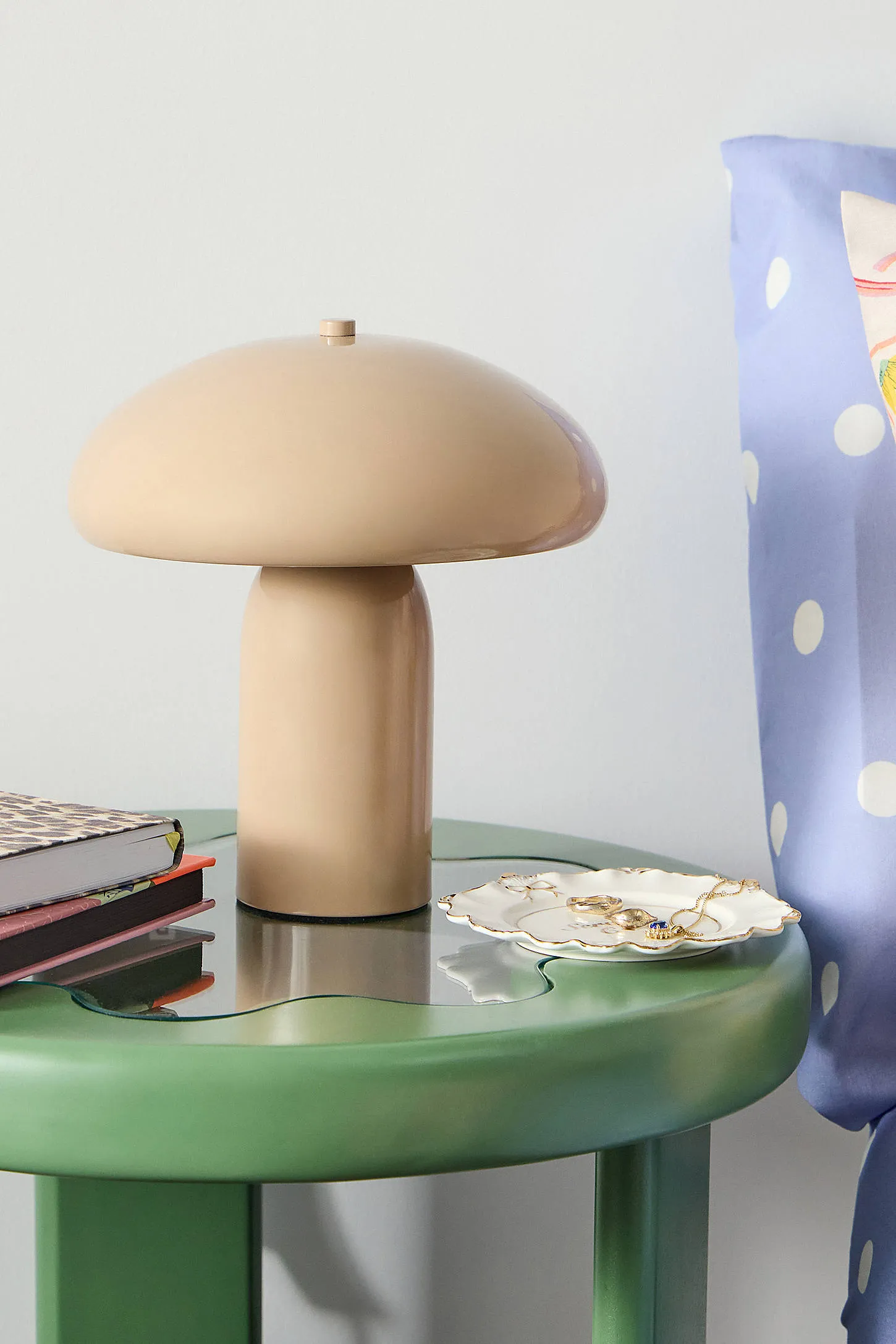 Ella Table Lamp - Cream 2