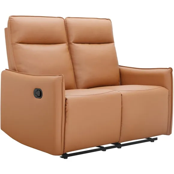 Lugo Faux Leather Manual Recliner 2 Seater Sofa 2