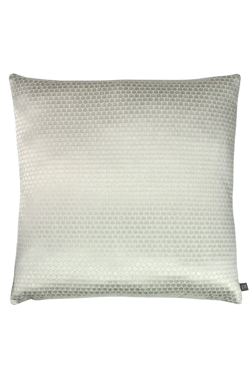Prestigious Textiles Emboss Metallic Mosaic Tile Cushion in Metallics