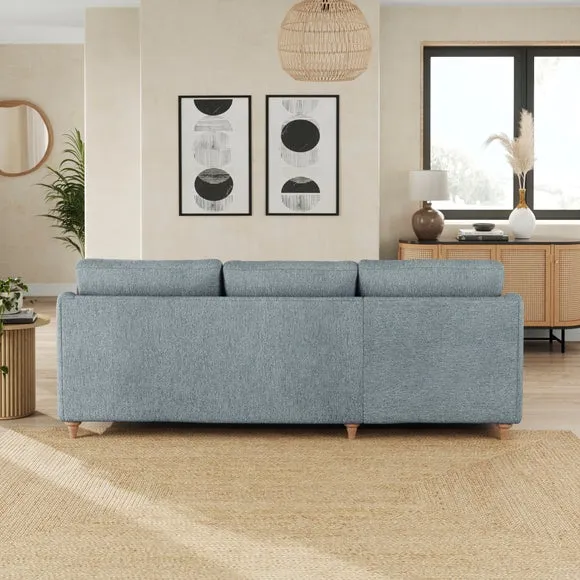 Hattie Cosy Weave Corner Chaise Sofa 3