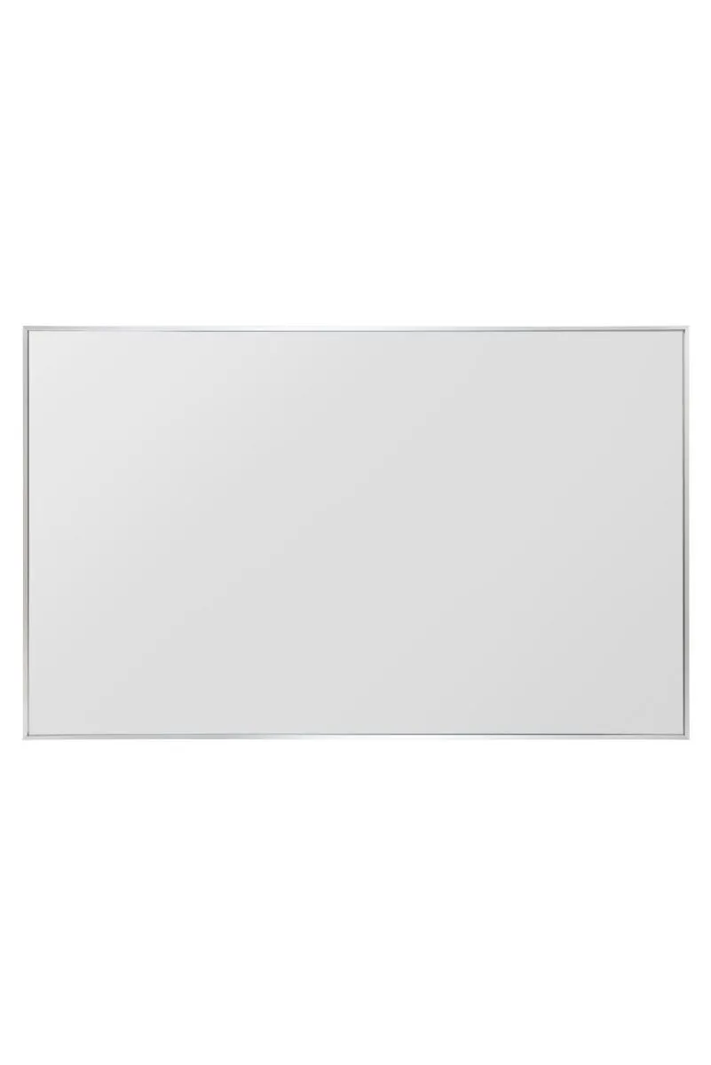 MirrorOutlet Silver Aluminium Edged Wall Leaner Mirror 68" X 43" (174 X 110CM) 5