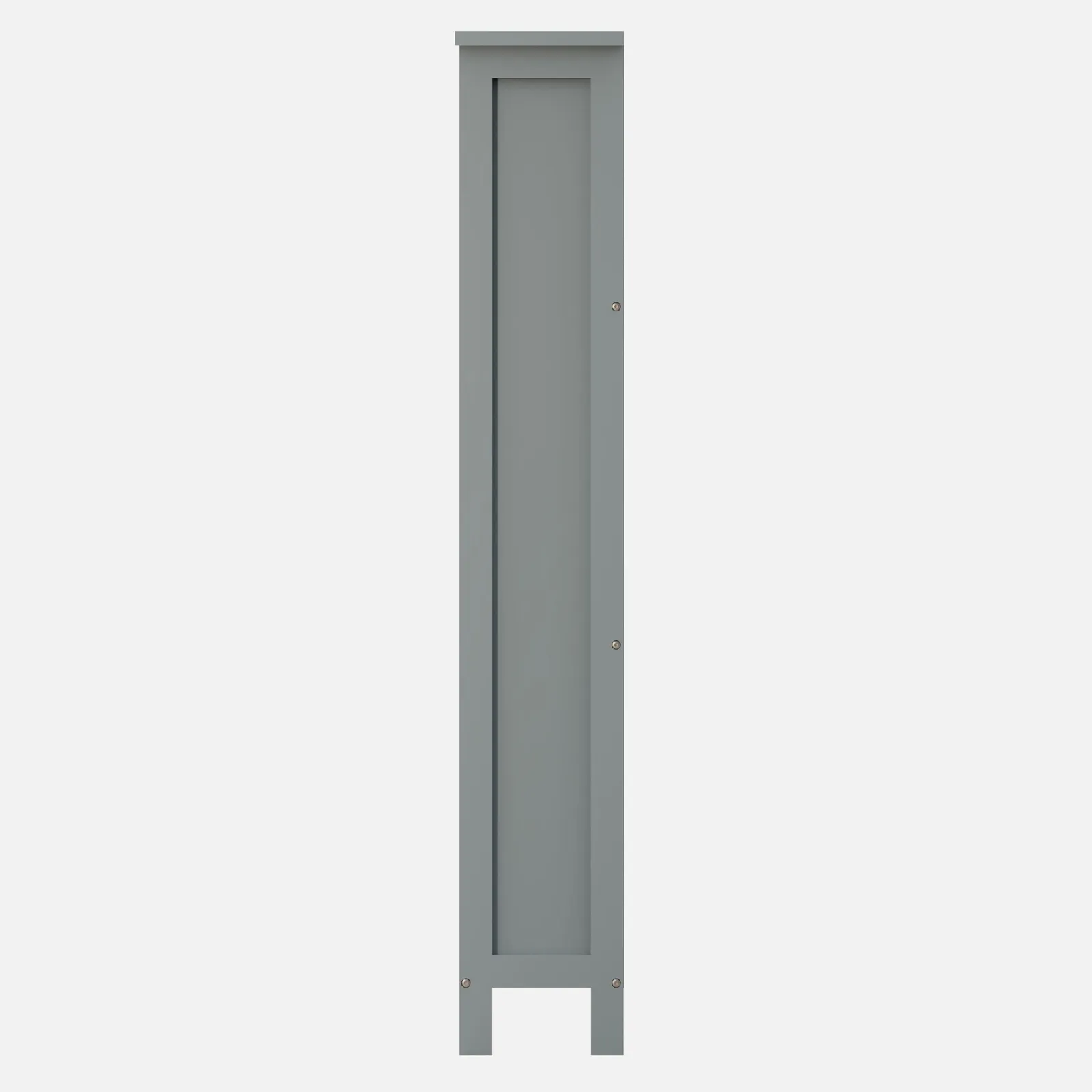 GFW Bergen Three Tier Shoe Cabinet in Grey 4