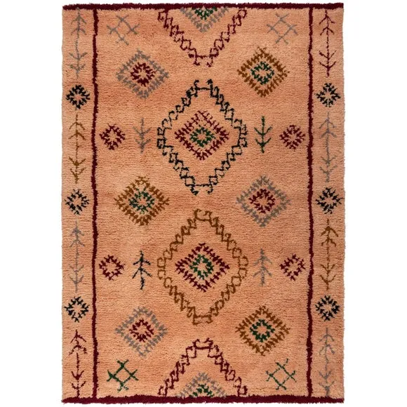 Sahara Shaggy Berber Wool Rug 5