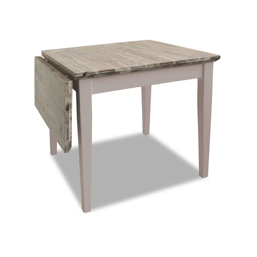 Statement Furniture Florence Square Extendable Kitchen Dining Table in Taupe 1