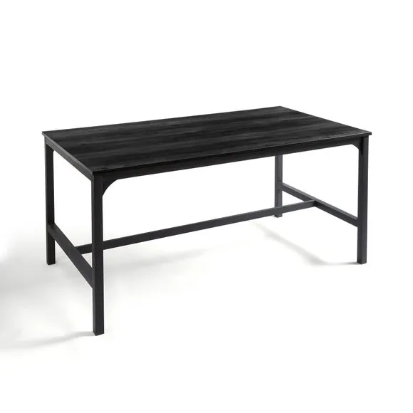 Fulton 6 Seater Rectangular Dining Table with 2 Benches 6
