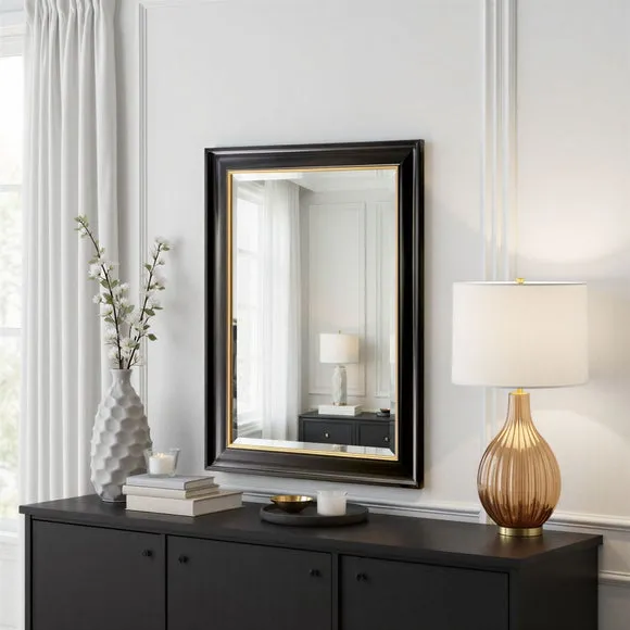 Yearn Georgian Framed Bevelled Rectangle Wall Mirror 3