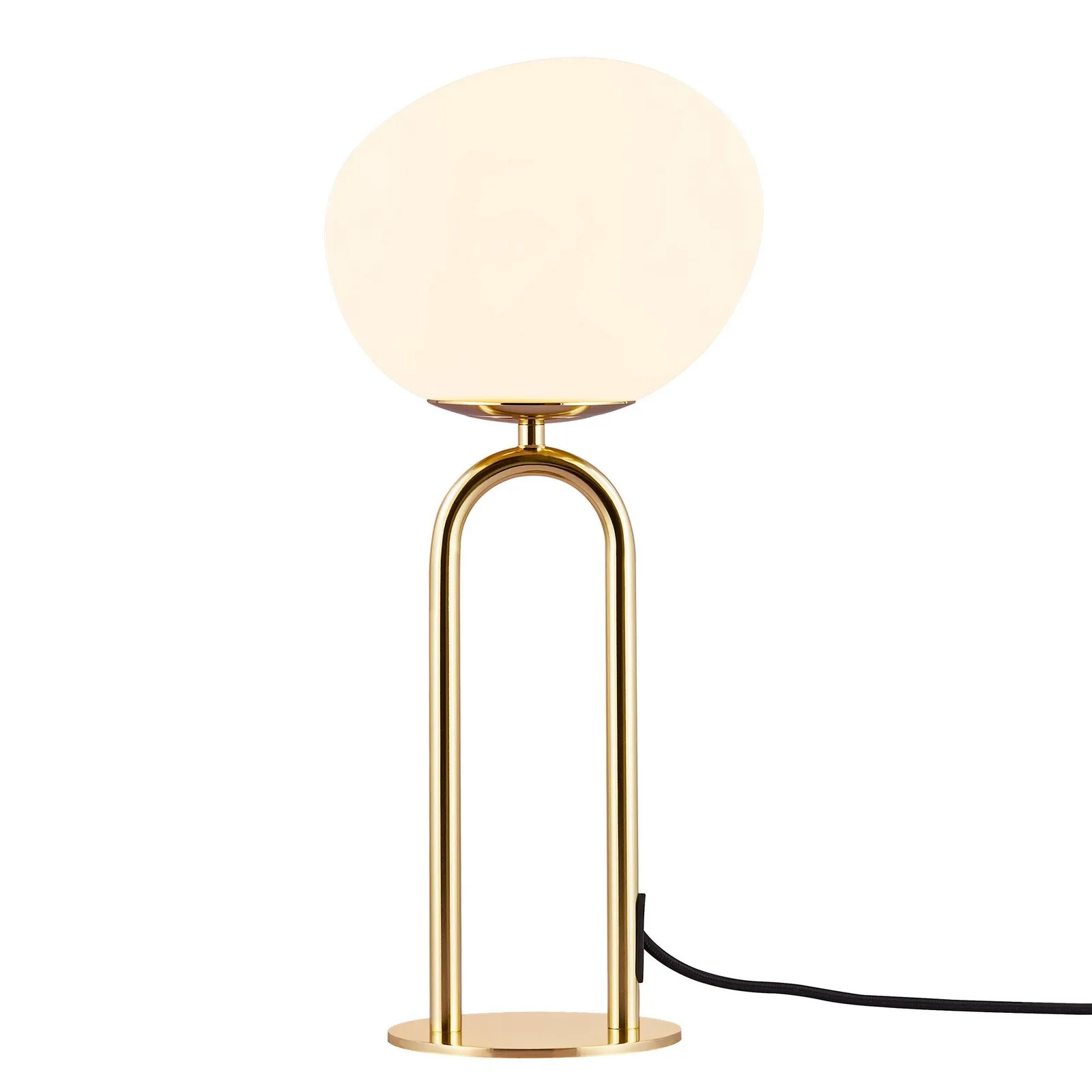 Nordlux Shapes Table Lamp Brass Metal Livingroom E27 Switch in Gold 2