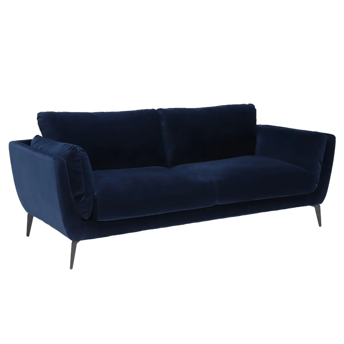Boone 3 Seater Sofa, Navy Fabric | Barker & Stonehouse 3