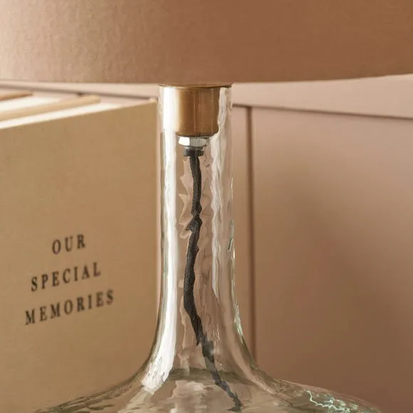 Pacific Lifestyle Avani Glass Bottle Table Lamp 3