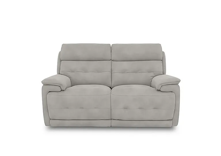 Brescia Fabric 2 Seater Power Recliner Sofa with Power Headrests - R18 Beige