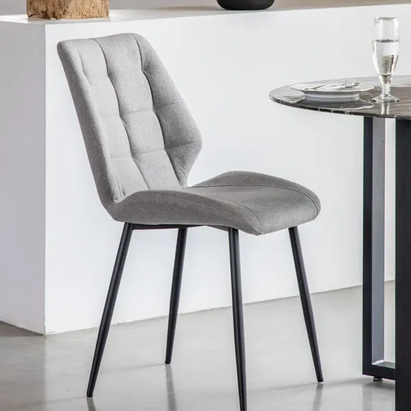 Set of 2 Mesa Flatweave Dining Chairs