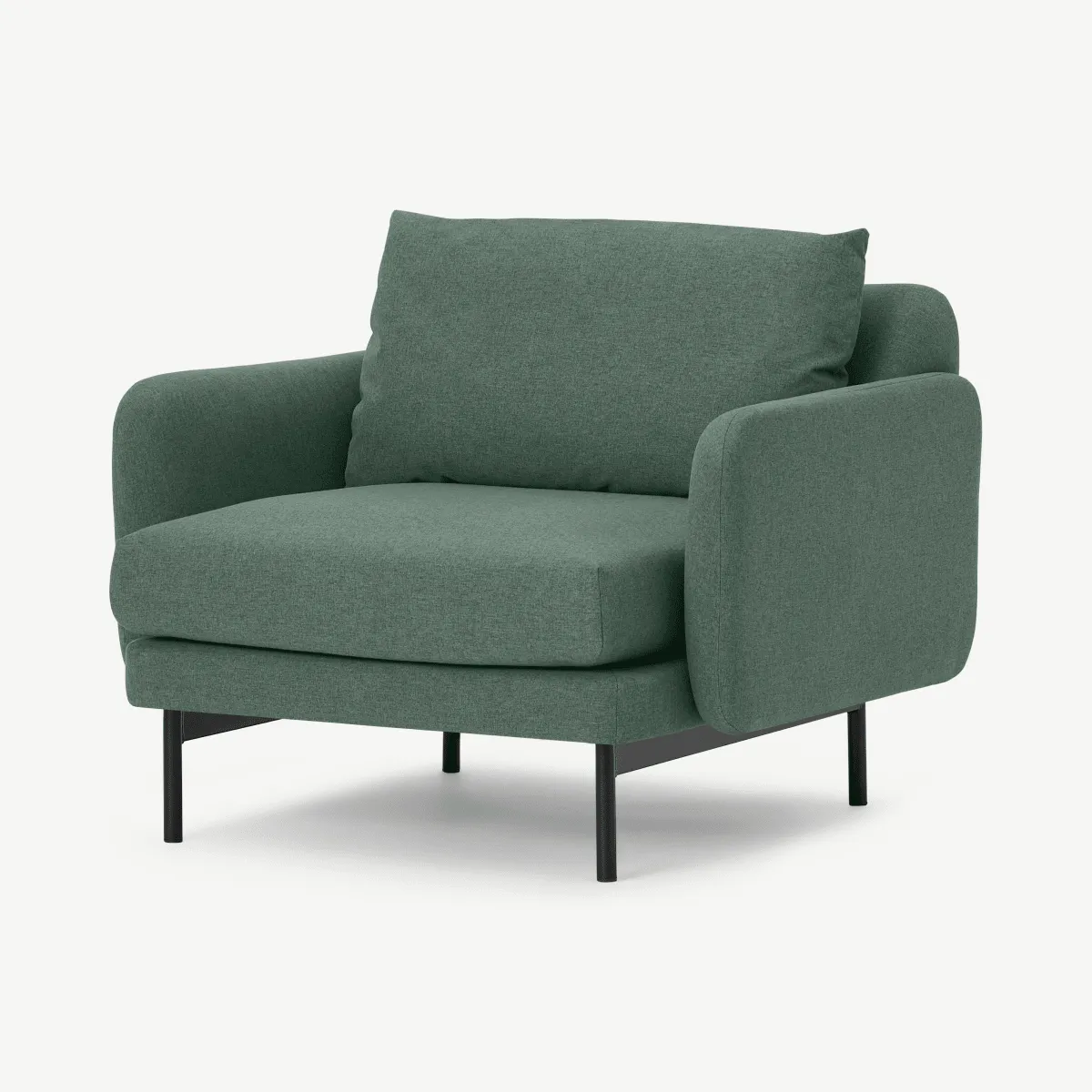 Miro Armchair, Bay Green Fabric
