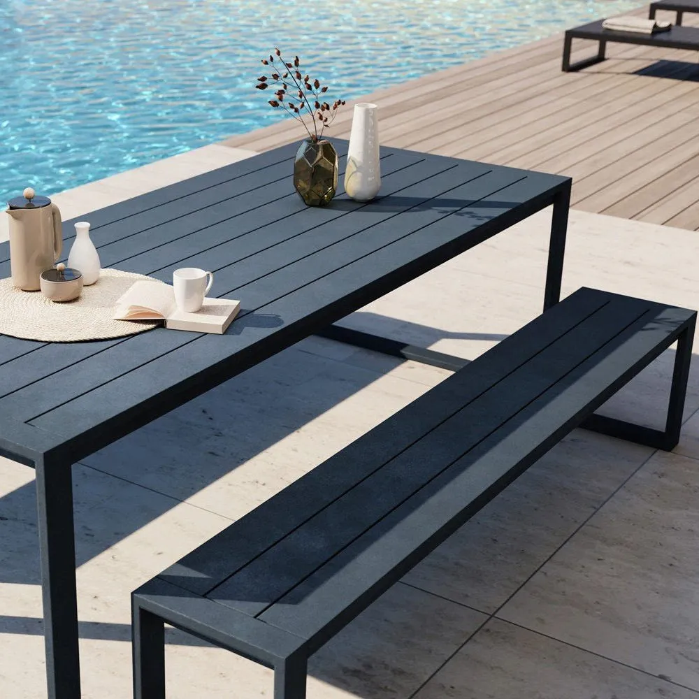 Case Eos Communal Bench Black 4