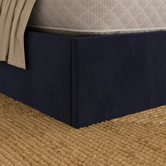 Emberly Velvet Ottoman Bed Frame 4
