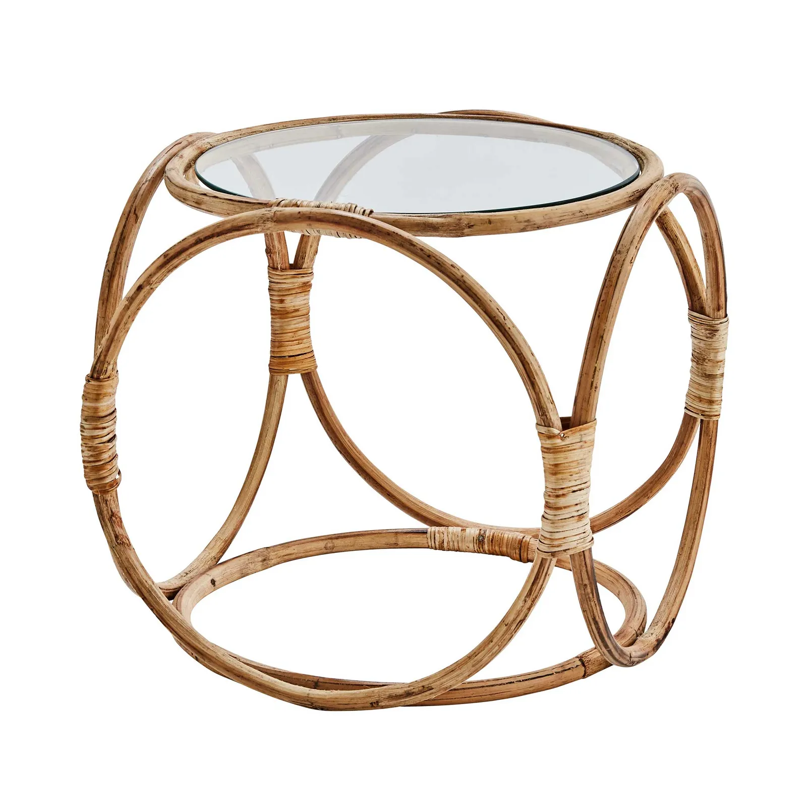 Bamboo Side Table, Natural