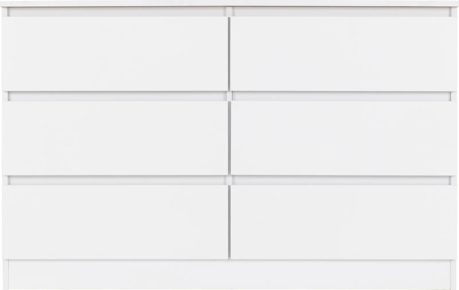 Seconique Malvern 6 Drawer Chest in White 3