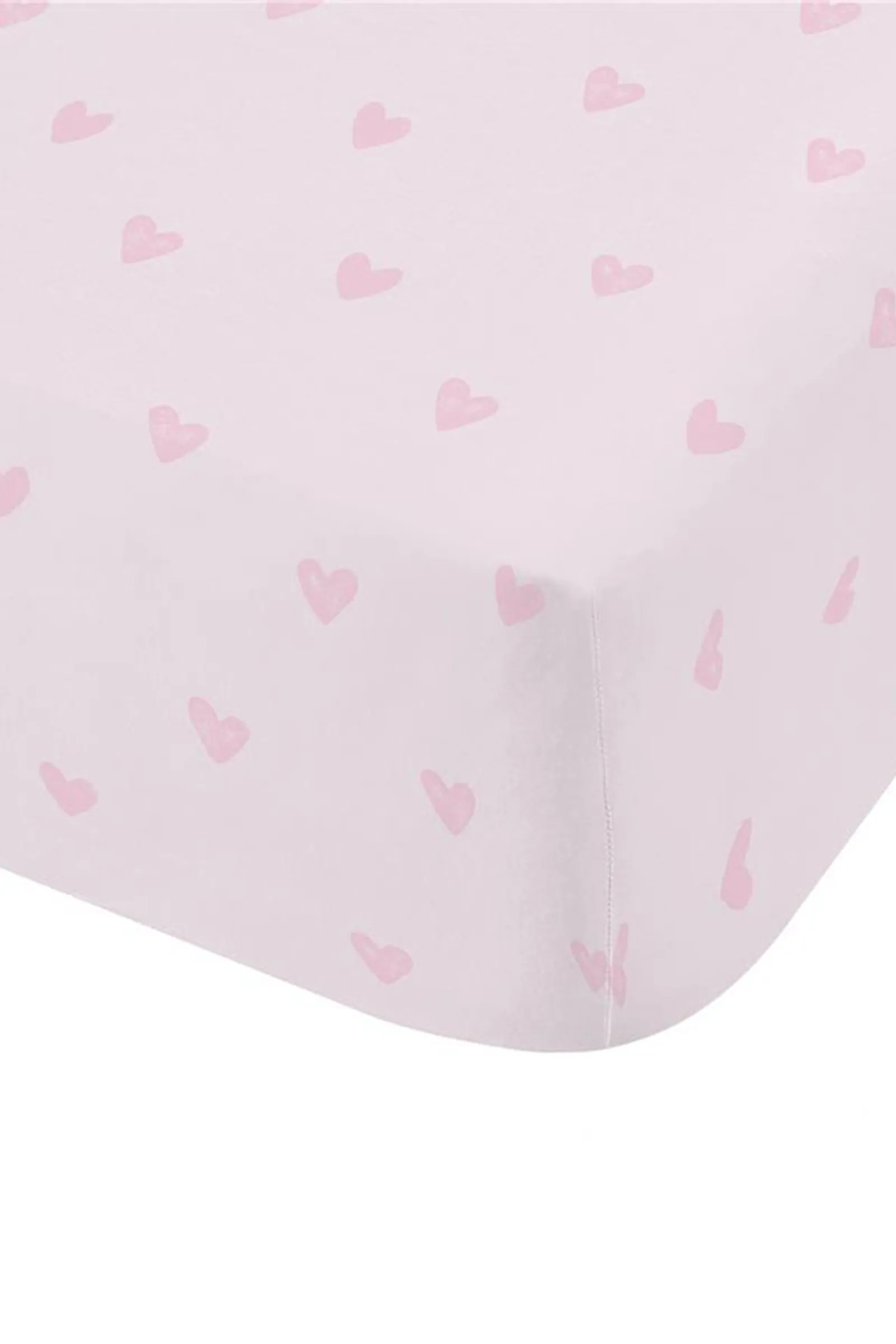Catherine Lansfield 'Soft as a Cloud' Fitted Sheet in Pink 2