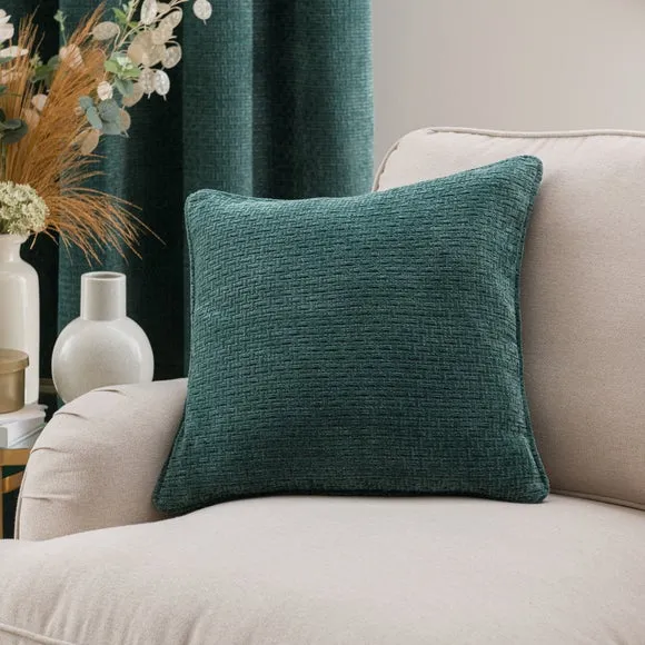Alayna Chenille Pencil Pleat Curtains 6