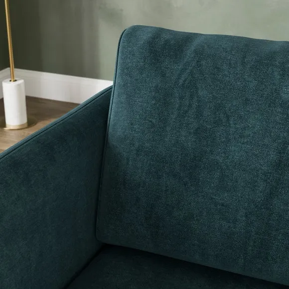 Jude Chenille Upholstered Cube Armchair 4