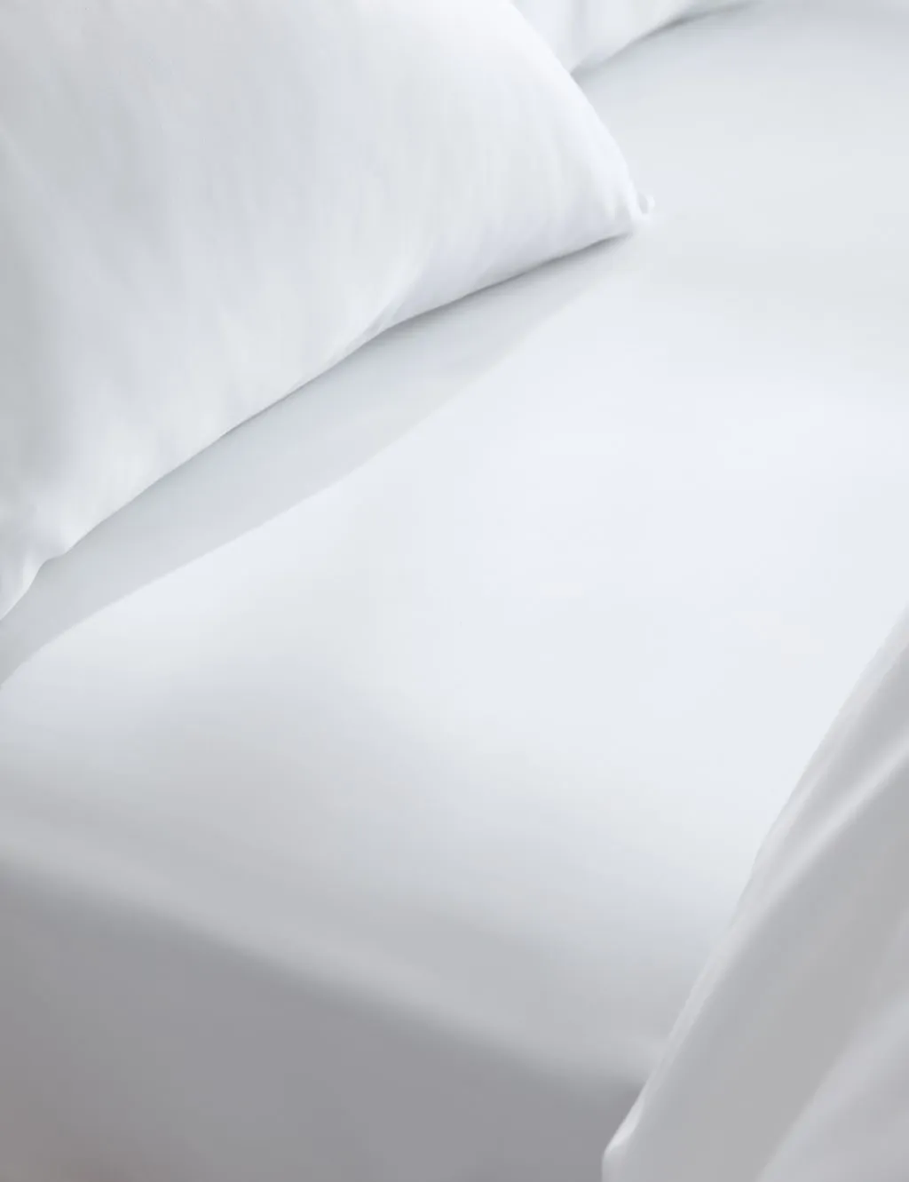 M&S The Ultimate Soft & Silky Multi-Depth Fitted Sheet White