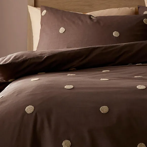 Appletree Dot 100% Cotton Duvet Cover and Pillowcase Set 2