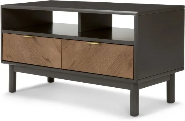 Belgrave Media Unit, Dark Stained Oak