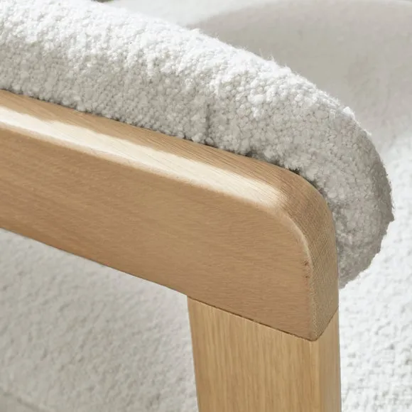 Lovato Dining Chair, Boucle 3