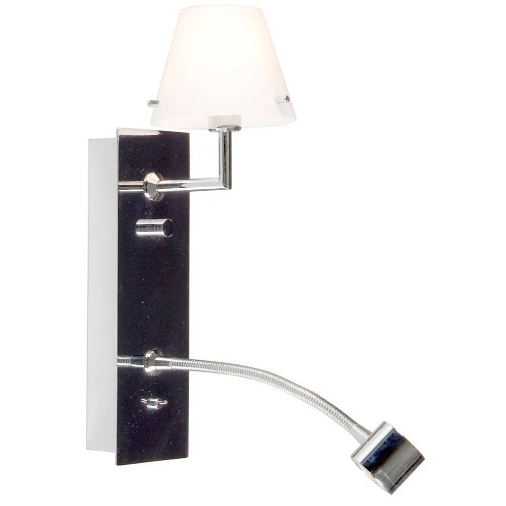 Netlighting Jin Reading Light Chrome in Grey