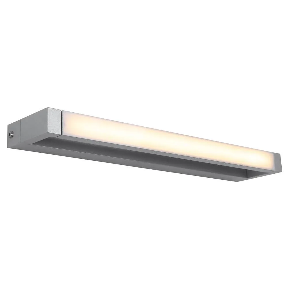 Netlighting Susi Integrated LED Wall Lamp Silver Colored IP44 LED 3000K 3