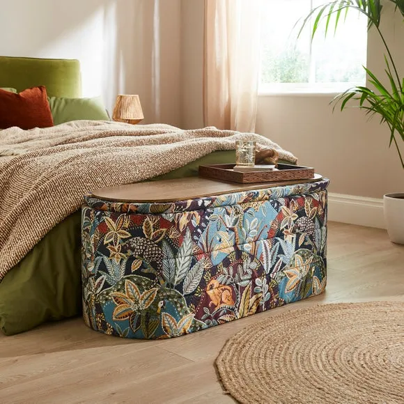 Natures Exhibitionist Lozenge Storage Ottoman 3