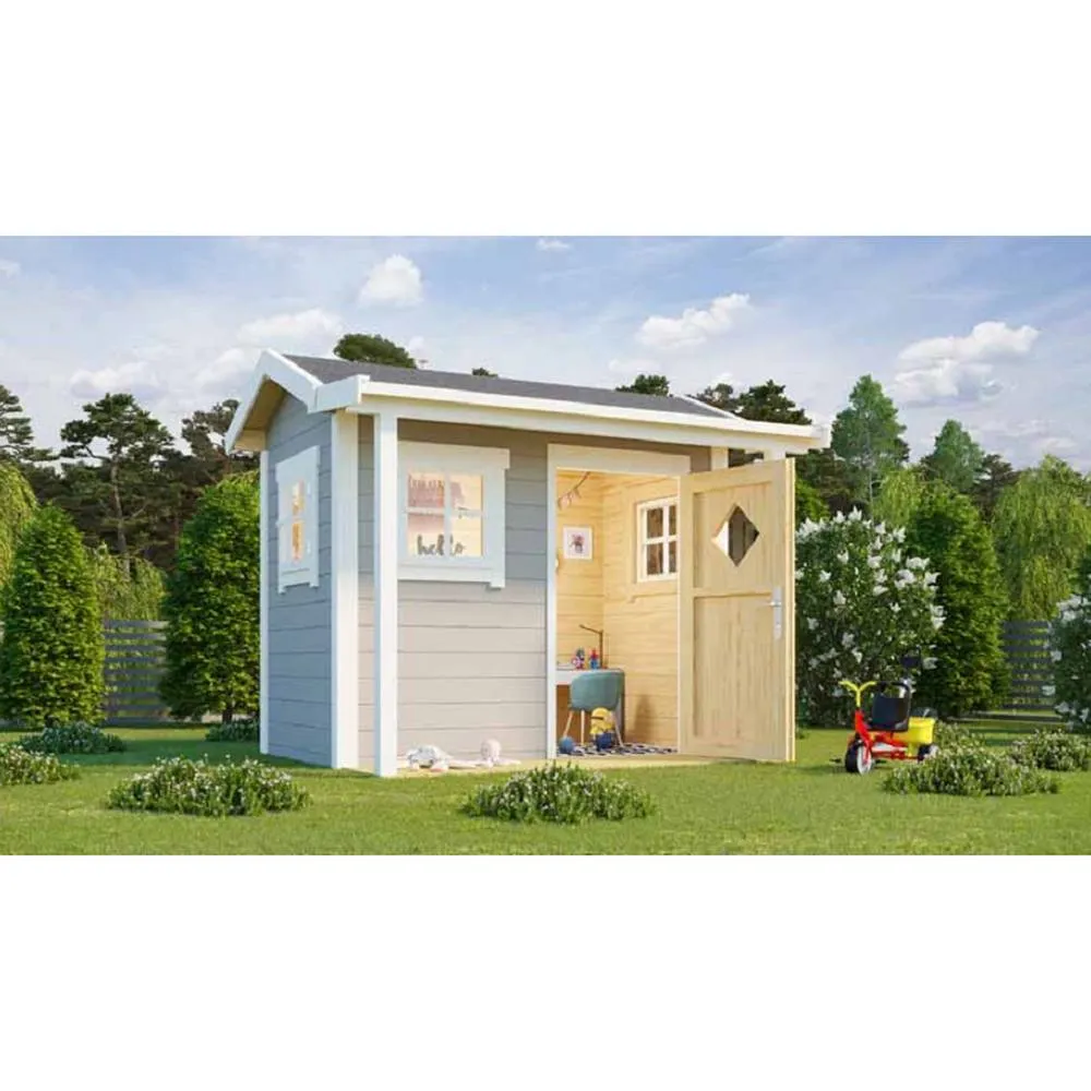 Lasita Maja Ltd Pingo-Log Cabin, Garden Room, Home Office - L230xW189.4xH188.1 cm in Natural 3
