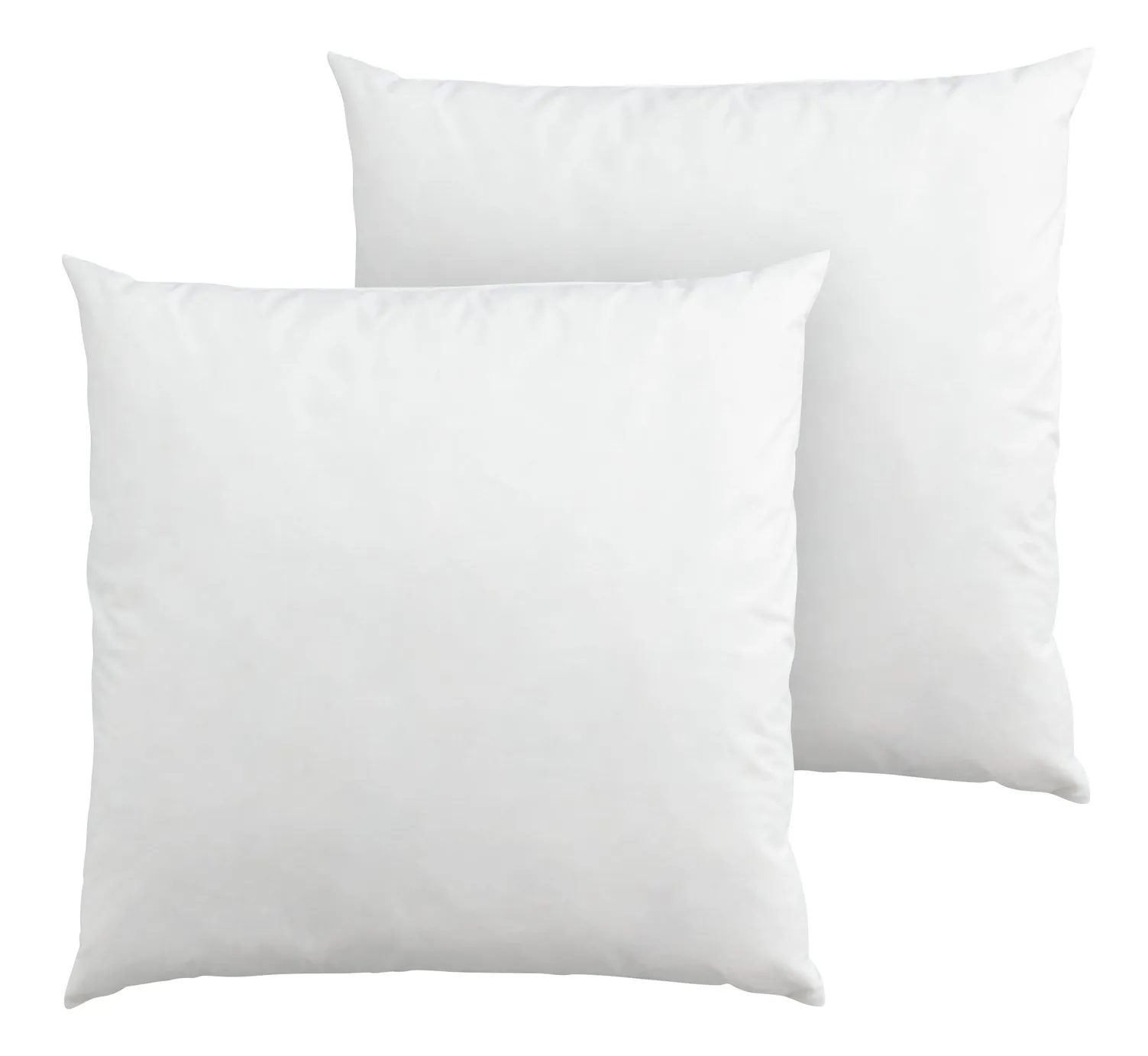 Argos Home Feather Cushion Pads - White - 2 Pack - 43x43cm