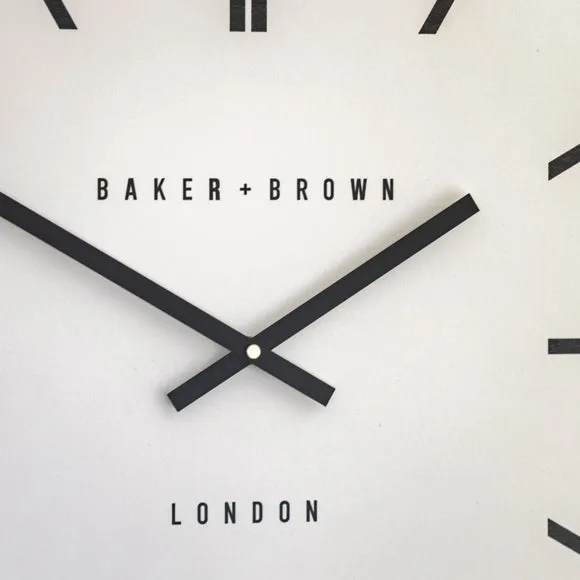 Cedar & Sage Penhurst Square Wall Clock 3